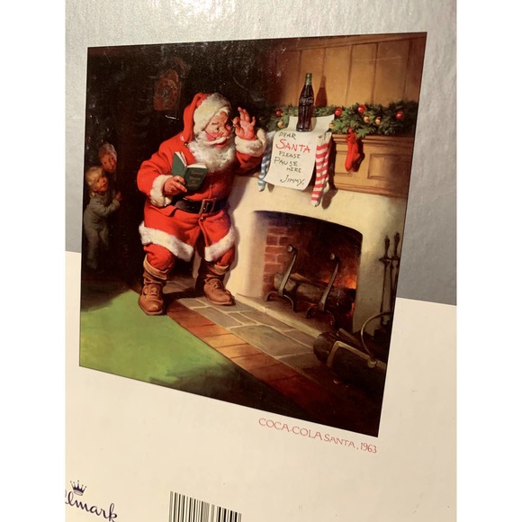 'Twas the Night Before Christmas ft a COCA-COLA Santa Tribute 2001 Hallmark - Picture 3 of 9